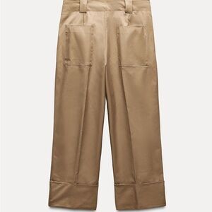 Zara turned up cuffed chino pant